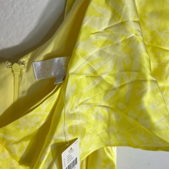 Anthropologie Corey Lynn Calter One-Shoulder Ruffle Romper romantic Sz M - Picture 12 of 12